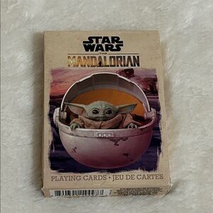 Star Wars The Mandalorian Baby Yoda Playing Cards
